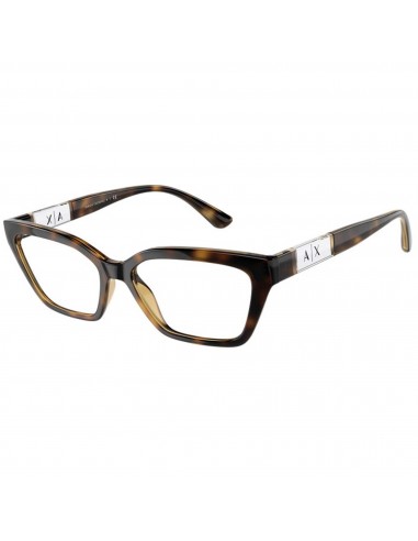 Armani Exchange Women's Eyeglasses - Demo Lens Shiny Havana Frame | 0AX3092F 8213 le des métaux précieux