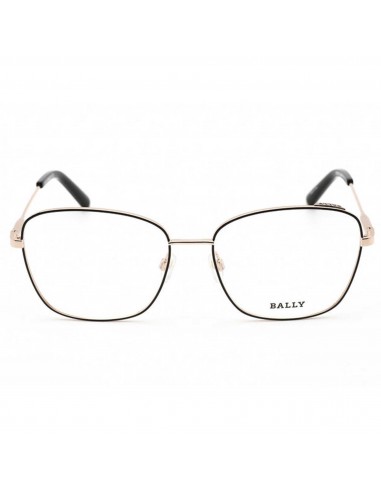 Bally Women's Eyeglasses - Black Metal Full Rim Frame Clear Demo Lens | BY5021 005 de France