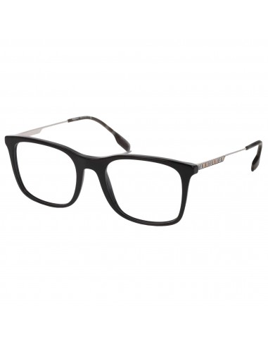 Burberry Men's Eyeglasses - Black Square Frame Clear Demo Lens, 51 mm | BE2343 3001 basket pas cher