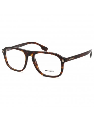 Burberry Men's Eyeglasses - Dark Havana Plastic Full Rim Frame, 56 mm | 0BE2350 3002 Amélioration de cerveau avec