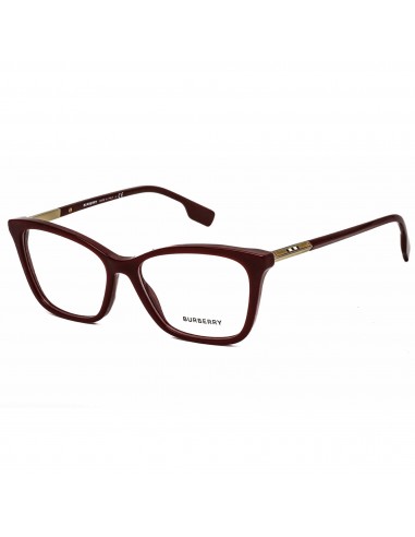 Burberry Women's Eyeglasses - Bordeaux Cat Eye Frame Clear Lens, 55 mm | BE2348 3403 prix pour 