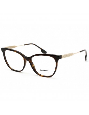 Burberry Women's Eyeglasses - Havana Cat Eye Frame Clear Demo Lens | BE2333 3002 Amélioration de cerveau avec