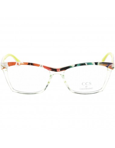 Ccs By Coco Song Unisex Eyeglasses - Clear Lens Full Rim Square Frame | CCS105 01-09 Jusqu'à 80% De Réduction