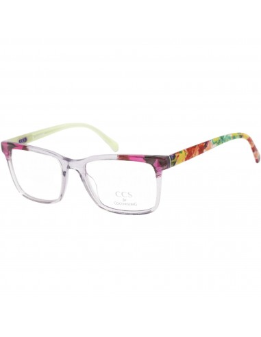 Ccs By Coco Song Unisex Eyeglasses - Clear Lens Multicolor Square Frame | CCS108 05-09 Venez découvrir notre 