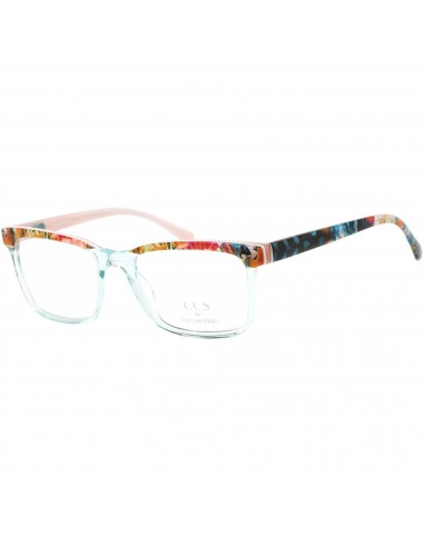 Ccs By Coco Song Unisex Eyeglasses - Clear Demo Lens Square Shape Frame | CCS108 01-09 pas chere