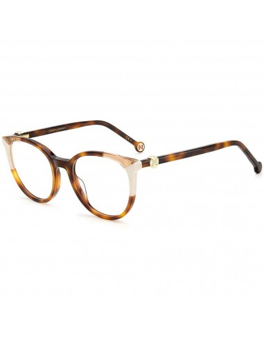 Carolina Herrera Women's Eyeglasses - Havana and Ivory Round Frame | CH 0056 0C1H 00 est présent 