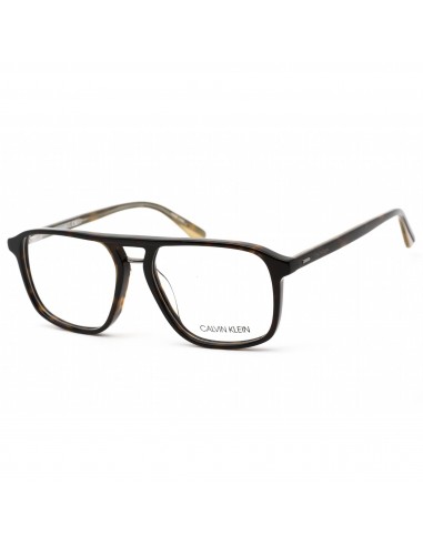 Calvin Klein Men's Eyeglasses - Dark Tortoise Pilot Frame Demo Lens | CK20529 235 destockage