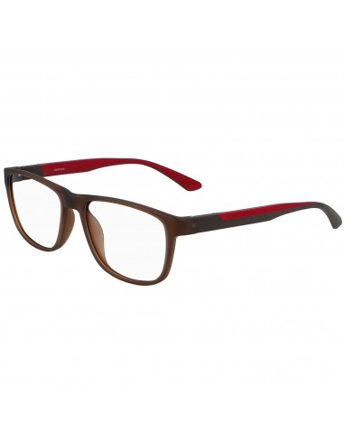 Calvin Klein Men's Eyeglasses - Matte Crystal Brown Rectangular Frame | CK20536 210 pas cher 