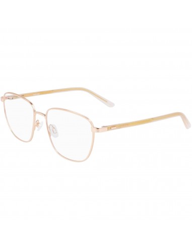 Calvin Klein Women's Eyeglasses - Rose Gold Metal Square Shaped Frame | CK21300 780 Les magasins à Paris