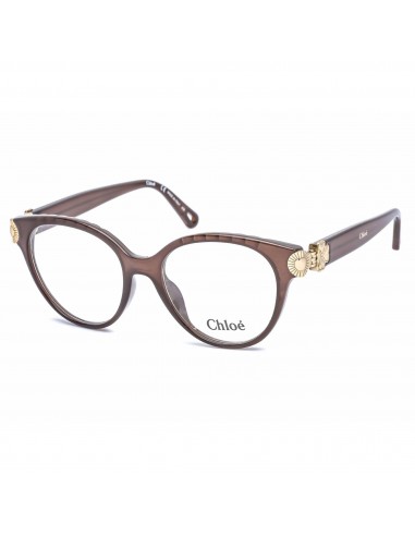 Chloe Women's Eyeglasses - Brown Cat Eye Full Rim Frame Clear Lens | CE2733 210 hantent personnes