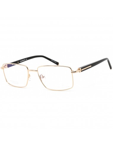 Charriol Men's Eyeglasses - Clear Lens Shiny Light Gold/Black Frame | PC75082 C01 les muscles