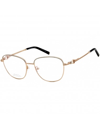 Charriol Women's Eyeglasses - Shiny Gold and Black Square Shape Frame | PC71035 C01 offre 