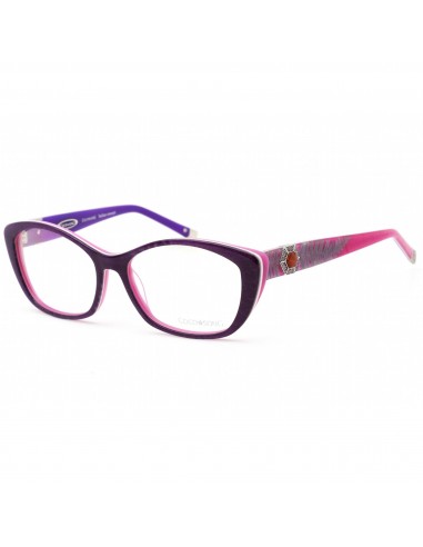 Coco Song Women's Eyeglasses - Full Rim Purple/Violet Plastic Frame | CV089 03-09 de votre