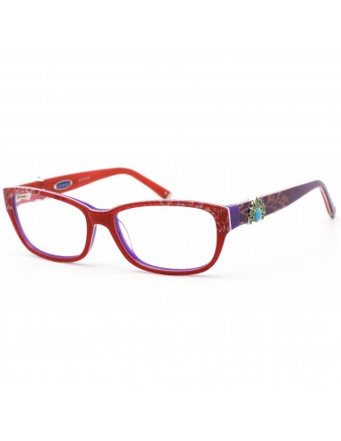 Coco Song Women's Eyeglasses - Red/Violet Rectangular Plastic Frame | CV109 01-09 plus qu'un jeu 