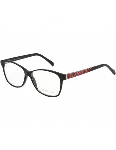 Emilio Pucci Women's Eyeglasses - Shiny Black Butterfly Shaped Frame | EP5034 001 prix