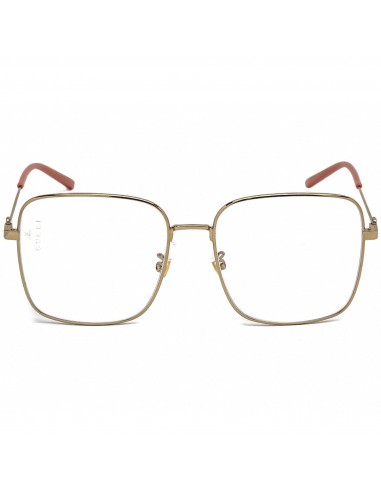 Gucci Women's Eyeglasses - Adjustable Nose Pads Gold/Red Metal Frame | GG0445O 001 la colonne vertébrale