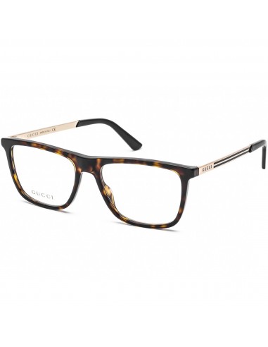 Gucci Men's Eyeglasses - Clear Lens Havana/Gold/Black Plastic Frame | GG0691O 005 l'évolution des habitudes 