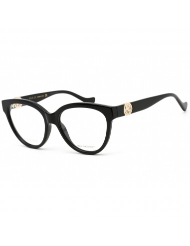 Gucci Women's Eyeglasses - Fixed Nose Pads Black Cat Eye Plastic Frame | GG1024O 008 Faites des économies