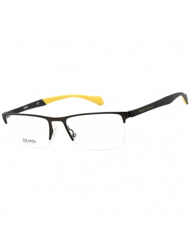 Hugo Boss Men's Eyeglasses - Clear Demo Lens Ruthenium Black Frame | BOSS 1080 0SVK 00 pas cheres