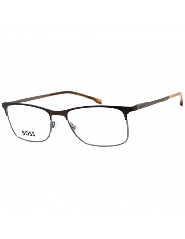 Hugo Boss Men's Eyeglasses - Clear Demo Lens Brown Ruthenium Frame | BOSS 1186 01OT 00 Le MVP de beaucoup