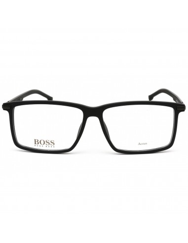 Hugo Boss Men's Eyeglasses - Matte Black/Grey Rectangular Frame | BOSS 1202 0003 00 acheter