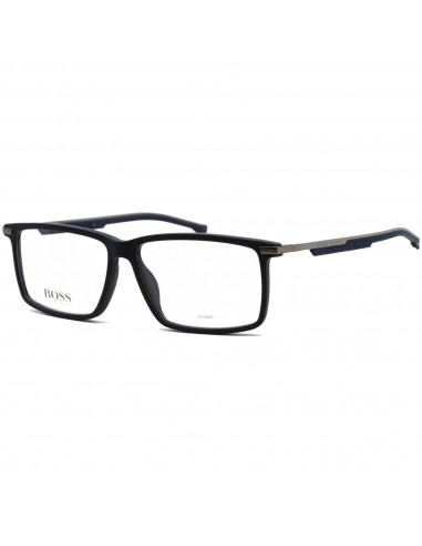 Hugo Boss Men's Eyeglasses - Full Rim Matte Blue and Grey Frame | BOSS 1202 0FLL 00 suggérées chez