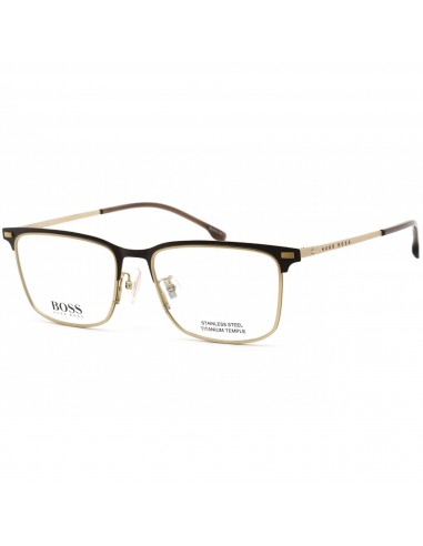 Hugo Boss Men's Eyeglasses - Clear Lens Gold/Black/Brown Frame | BOSS 1224/F 0UFM 00 Toutes les collections ici