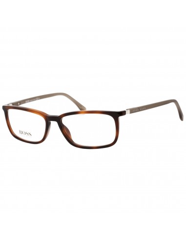 Hugo Boss Men's Eyeglasses - Clear Demo Lens Havana Acetate | BOSS 0963/IT 0086 00 2024