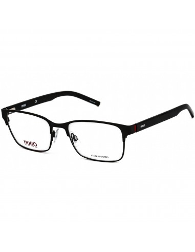 Hugo Men's Eyeglasses - Clear Lens Matte Black Rectangular Frame | HG 1114 0003 00 Amélioration de cerveau avec