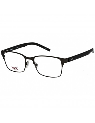 Hugo Men's Eyeglasses - Clear Lens Ruthenium Black Full Rim Frame | HG 1114 0SVK 00 meilleur choix