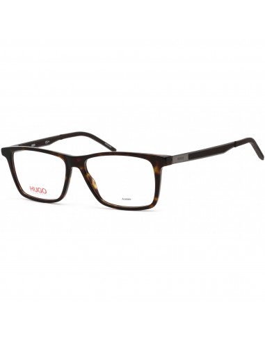 Hugo Men's Eyeglasses - Clear Demo Lens Havana/Grey/Black Frame | HG 1140 0086 00 Les êtres humains sont 