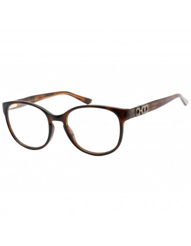 Jimmy Choo Women's Eyeglasses - Clear Demo Lens Dark Havana Frame | JC 240 0086 00 paiement sécurisé