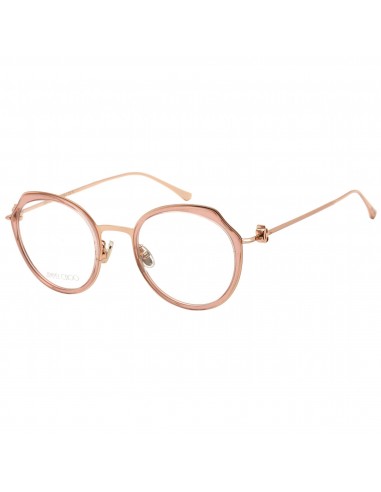 Jimmy Choo Women's Eyeglasses - Clear Lens Pink Glitter Round | JC 264/G 0W66 00 de technologie