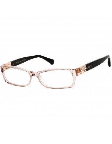 Jimmy Choo Women's Eyeglasses - Transparent Light Pink/Black Frame | Jc 41 0130 00 pas cher