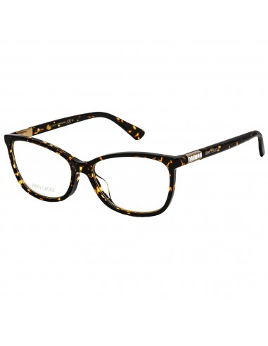 Jimmy Choo Women's Eyeglasses - Clear Lens Havana Cat Eye Frame | JC 282/G 0086 00 prix