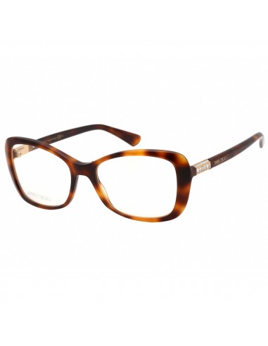 Jimmy Choo Women's Eyeglasses - Clear Lens Havana Acetate Frame | JC 284 0086 00 Véritable concentré