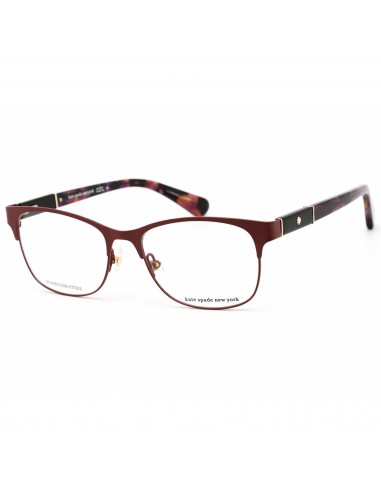 Kate Spade Women's Eyeglasses - Matte Burgundy Rectangular Frame | Benedetta 07BL 00 hantent personnes