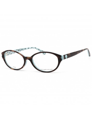 Kate Spade Unisex Eyeglasses - Havana/Light Blue Acetate Frame | Brisbane/F 0086 00 livraison gratuite