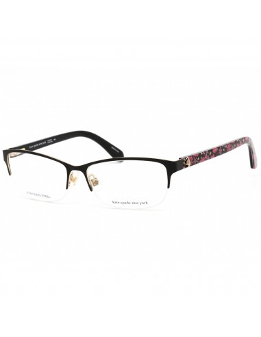 Kate Spade Women's Eyeglasses - Black Rectangular Shape Metal Frame | Marnie 0807 00 paiement sécurisé