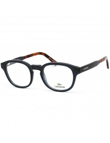 Lacoste Men's Eyeglasses - Clear Lens Blue and Havana Oval Shaped Frame | L2891 400 Le MVP de beaucoup