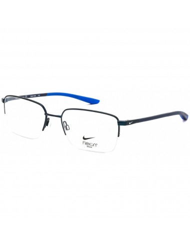 Nike Men's Eyeglasses - Clear Demo Lens Satin Navy/Racer Blue Frame | NIKE 4300 401 JUSQU'A -70%! 