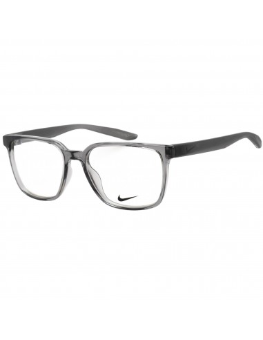 Nike Unisex Eyeglasses - Clear Demo Lens Dark Grey Square Frame | NIKE 7302 034 acheter en ligne