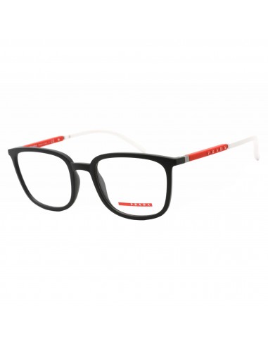 Prada Sport Men's Eyeglasses - Grey Rubber Rectangular Plastic Frame | 0PS 05NV UFK1O1 2024