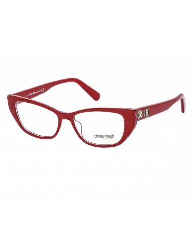 Roberto Cavalli Women's Eyeglasses - Red Cat-Eye Full-Rim Plastic Frame | RC5108 068 de France