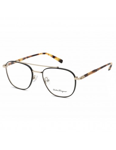 Salvatore Ferragamo Women's Eyeglasses - Shiny Gold/Black Metal Frame | SF2183 733 suggérées chez