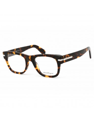 Salvatore Ferragamo Men's Eyeglasses - Tortoise Square Frame Demo Lens | SF2896 214 pas cher 