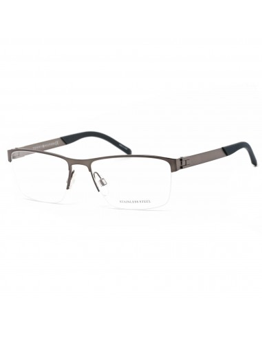 Tommy Hilfiger Men's Eyeglasses - Matte Ruthenium Full-Rim Frame | TH 1781 0R80 00 Paris Déstockage Promo