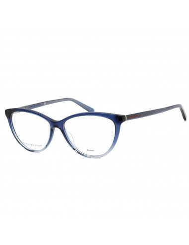 Tommy Hilfiger Women's Eyeglasses - Gradient Blue Cat-Eye Plastic Frame | TH 1826 PJP 2023