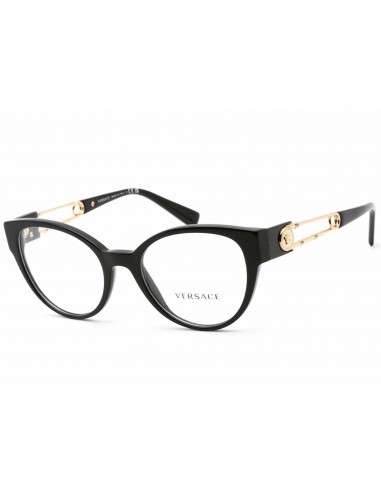 Versace Women's Eyeglasses - Black Cat Eye Plastic Frame Demo Lens | 0VE3307F GB1 de la marque