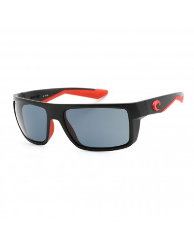 Costa Del Mar Men's Sunglasses - Race Black Plastic Frame | MOTU 6S9055 OGP 905524 Faites des économies